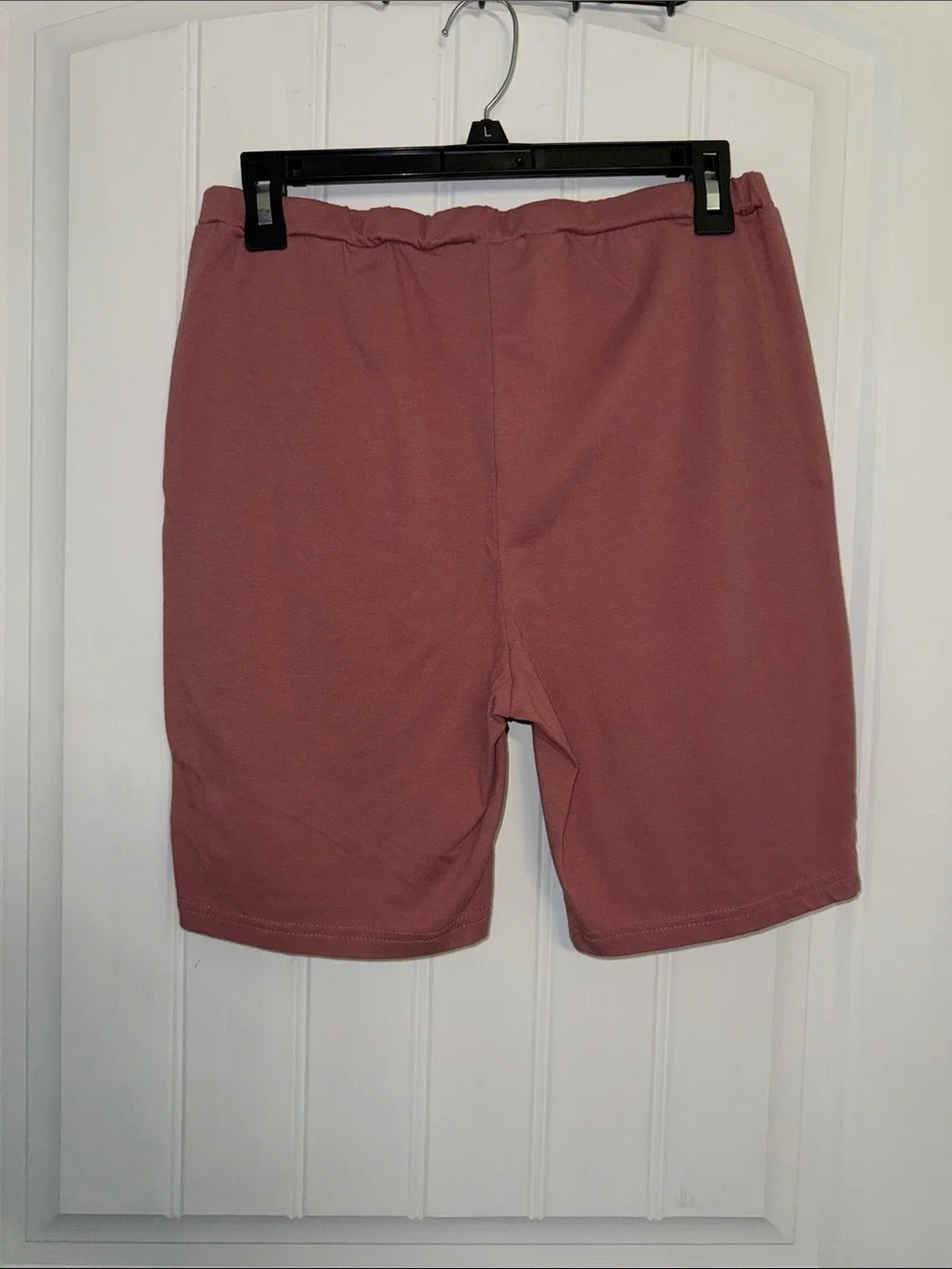 Emery Rose Matching Tee & Shorts Set in Mauve
